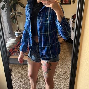 Old Navy Plaid Button Down